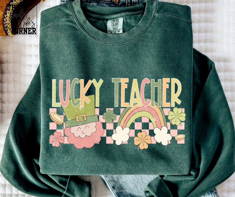 Lucky Teacher Checkered