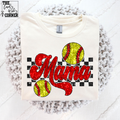 Softball Mama Faux Sparkle