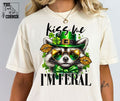 Kiss Me I'm Feral Irish Racoon