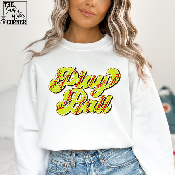 Softball Play Ball