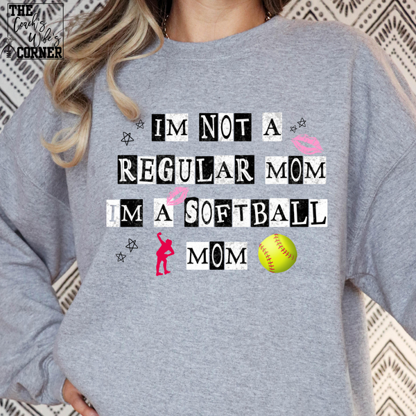 I'm Not a Normal Softball Mom