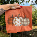 3 Stitched Pumpkins