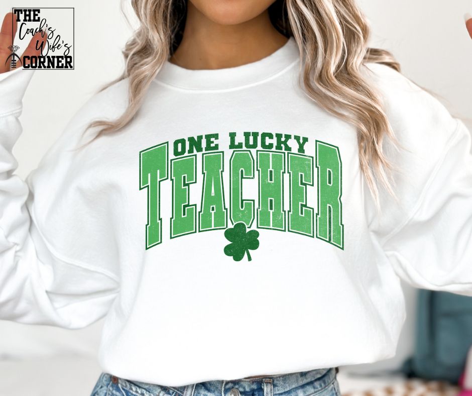 One Lucky Teacher Clover