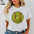 Sparkle Faux Softball