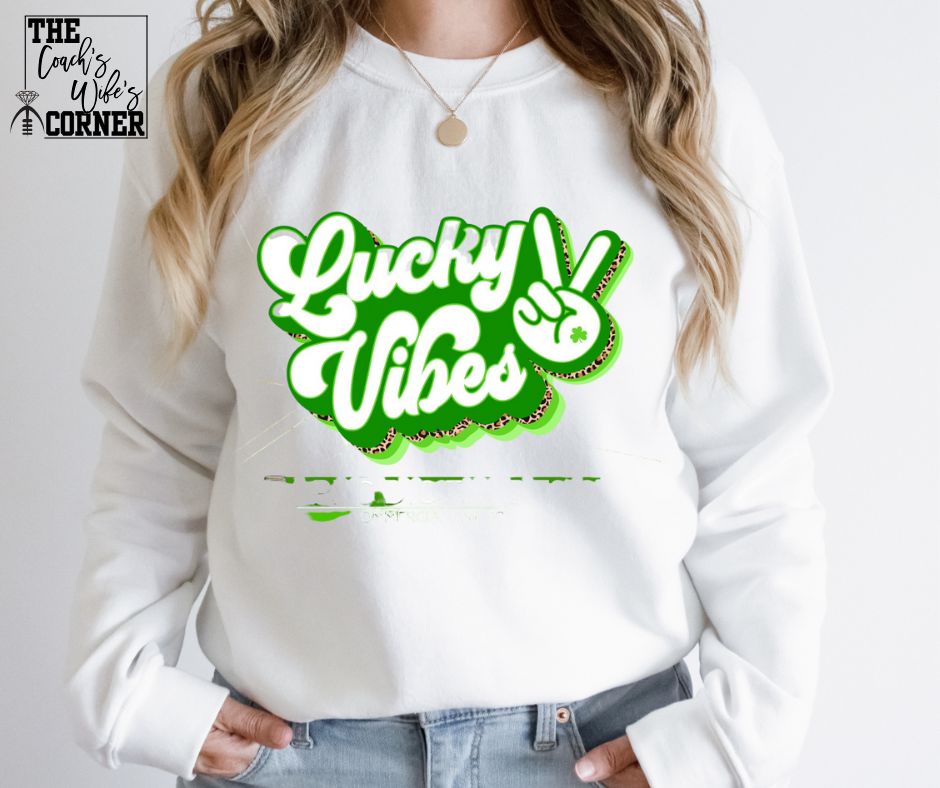 Lucky Vibes Peace Sign