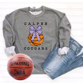 Calfee Cougars Basketball Bow
