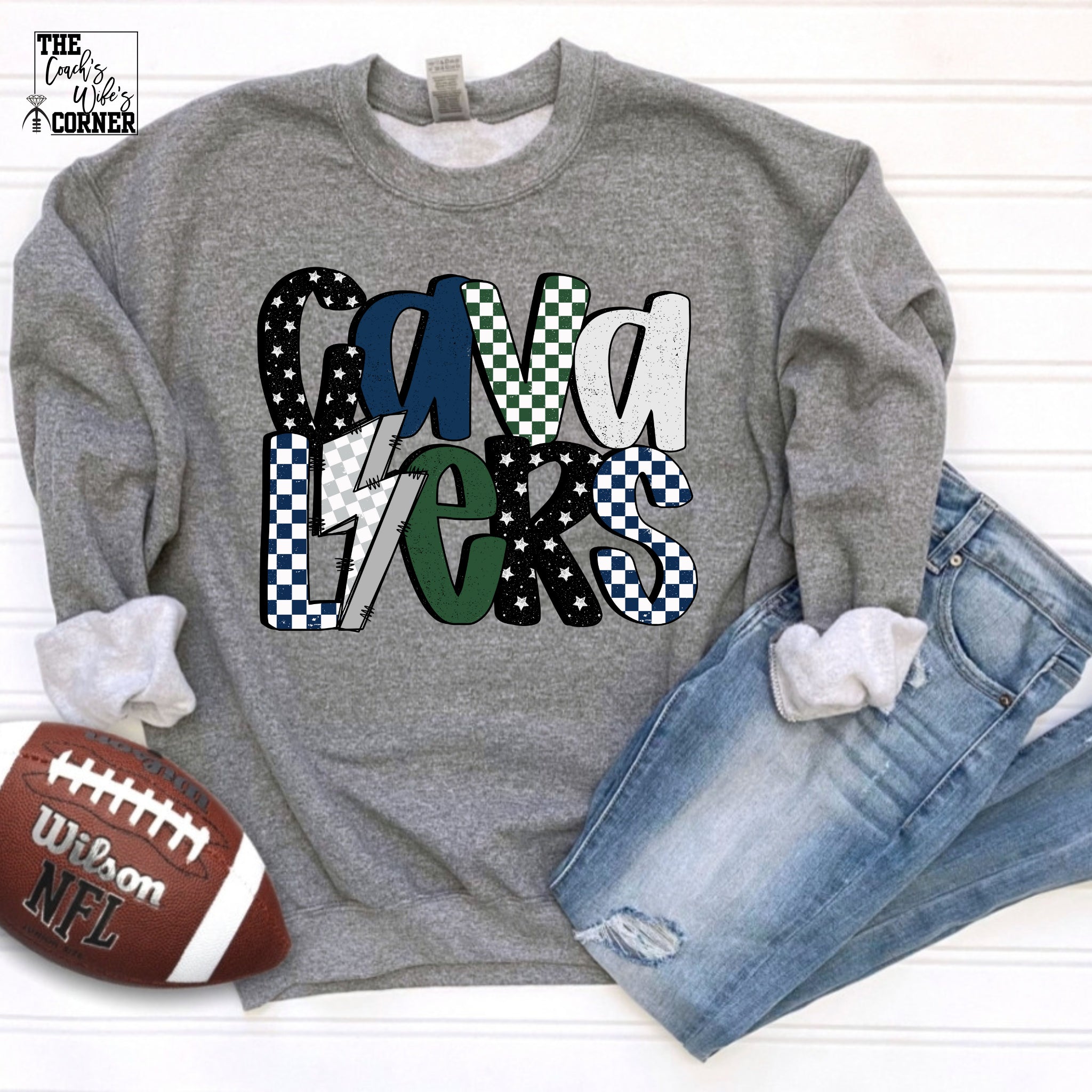 College Park Cavaliers Stacked I