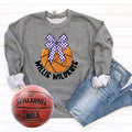 Willis Wildkats Basketball Bow Faux Sparkle