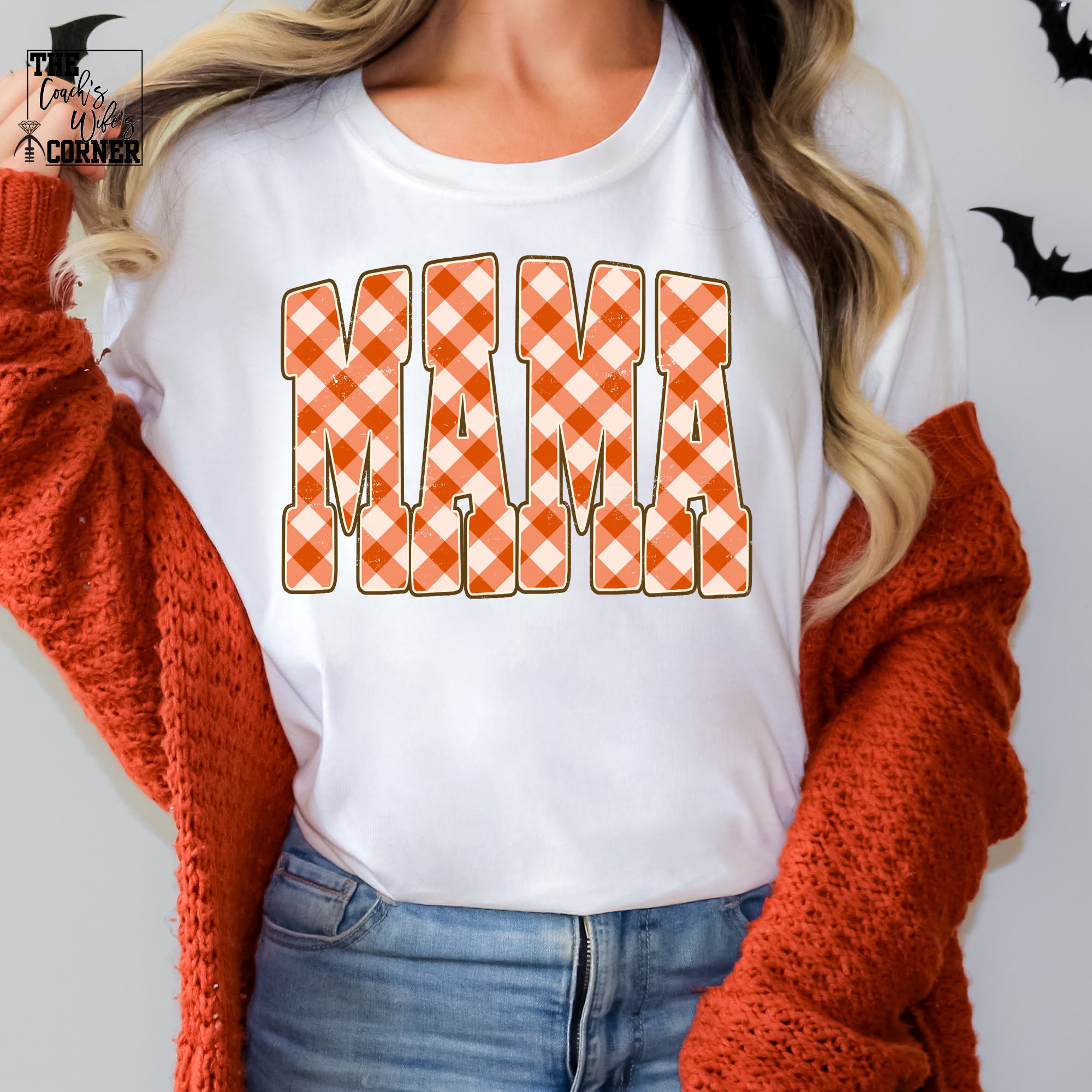 MAMA Orange Checkered