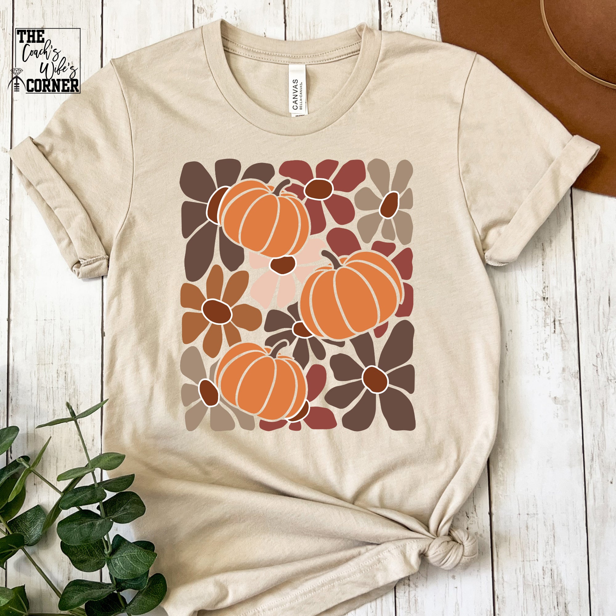 Pumpkins & Flowers