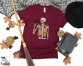 Skeleton, Bats & Leaves