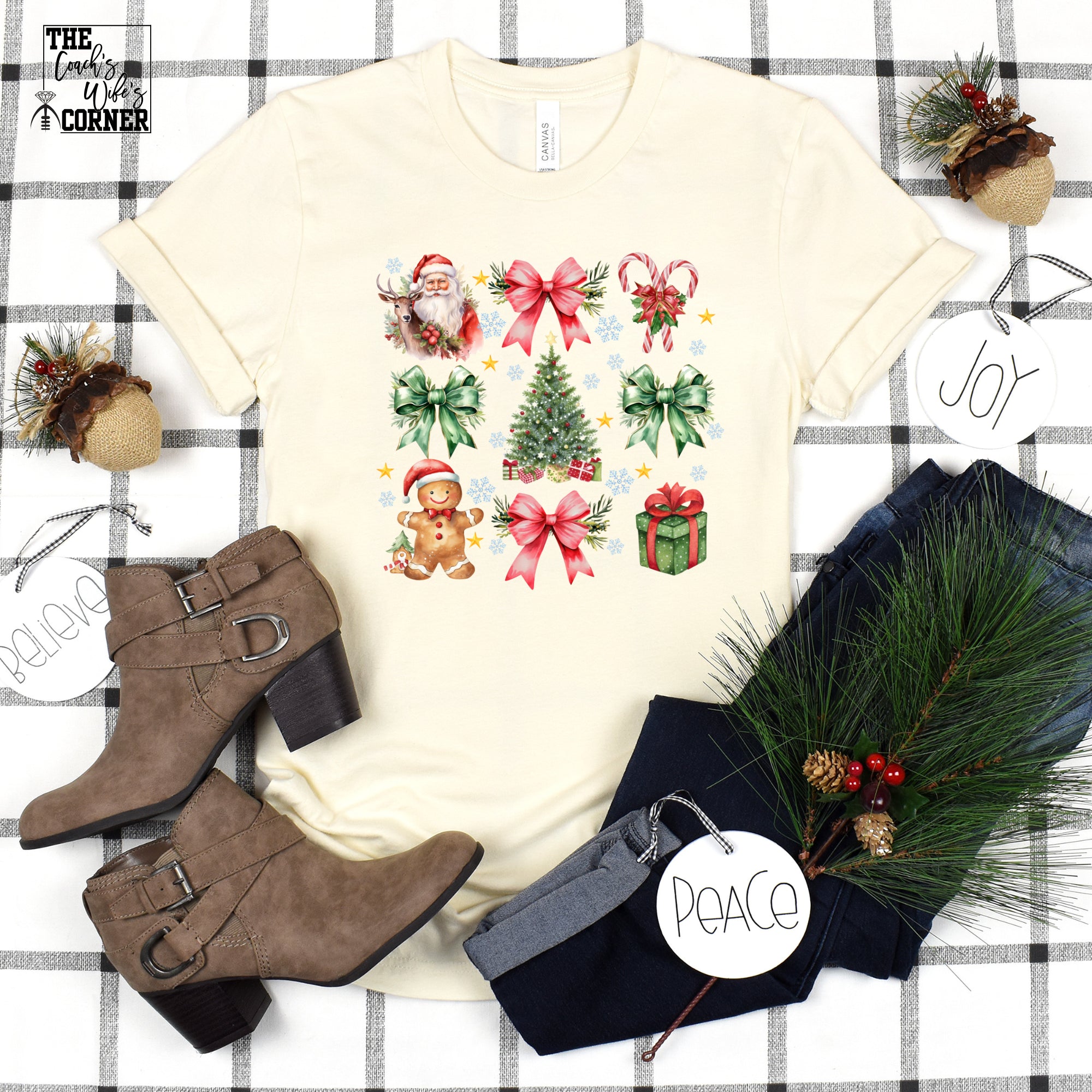 Tree and Santa Coquette