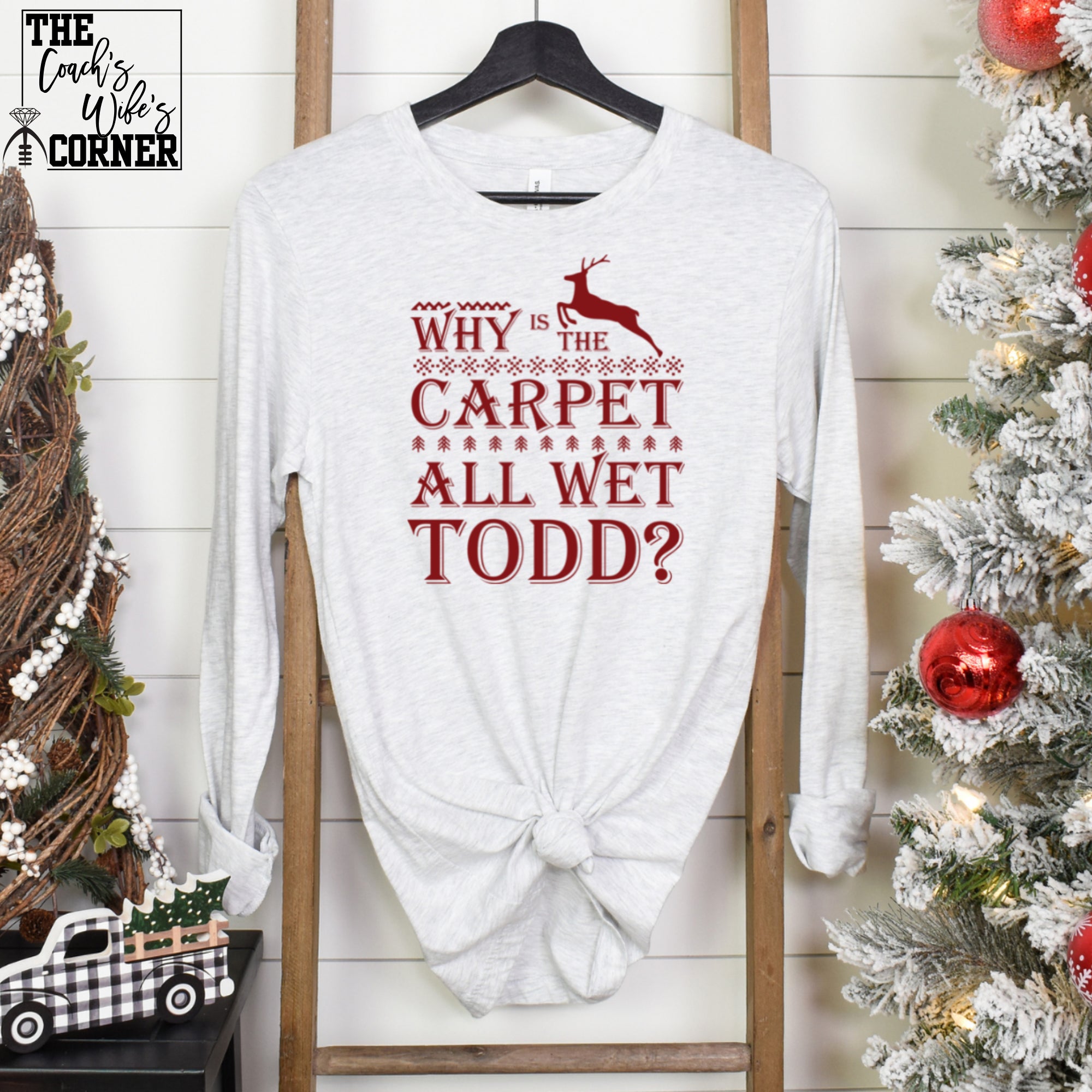 Why is the Carpet All Wet, Todd?