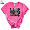 Willis Wildkats Black & White Stars