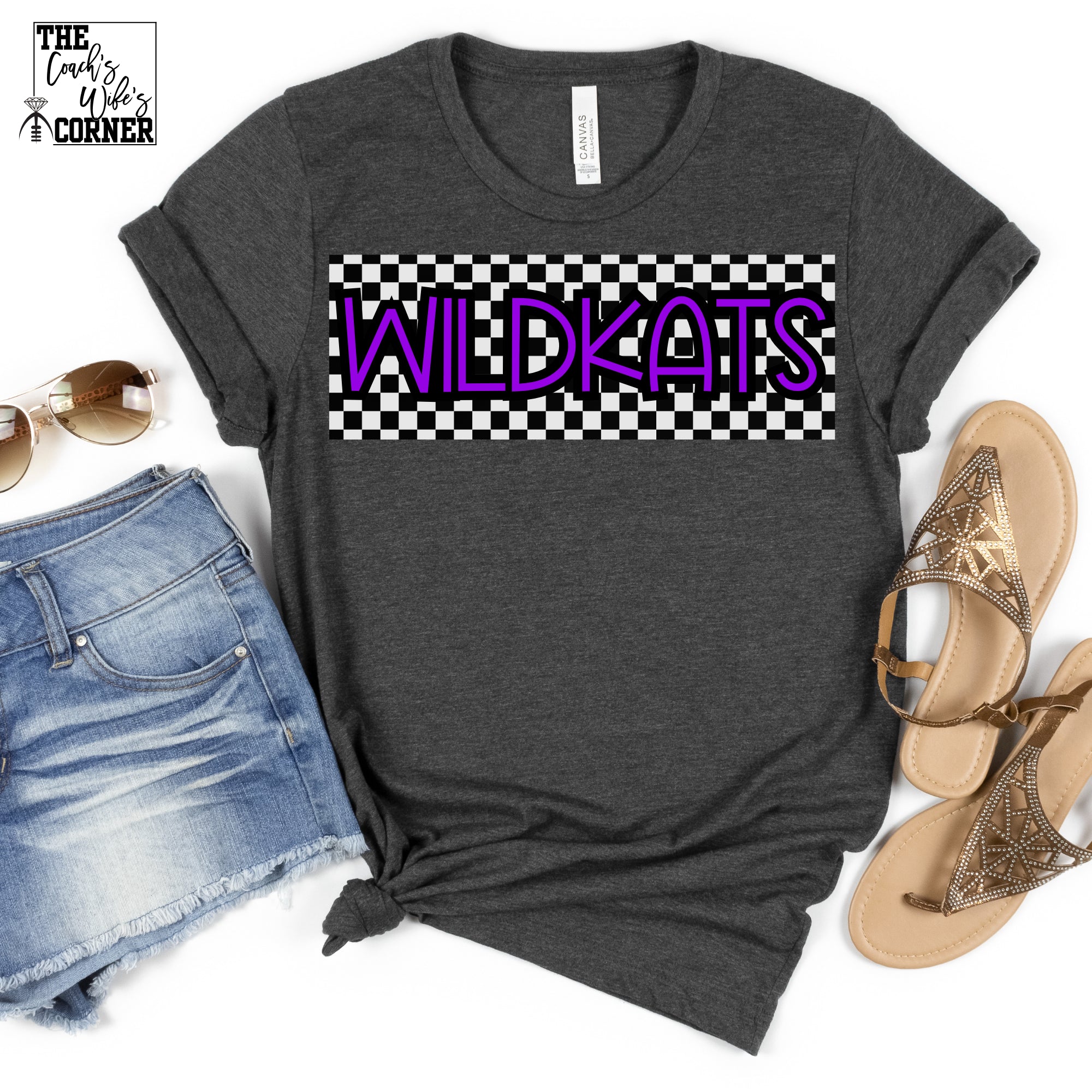 Willis Wildkats Checkered I