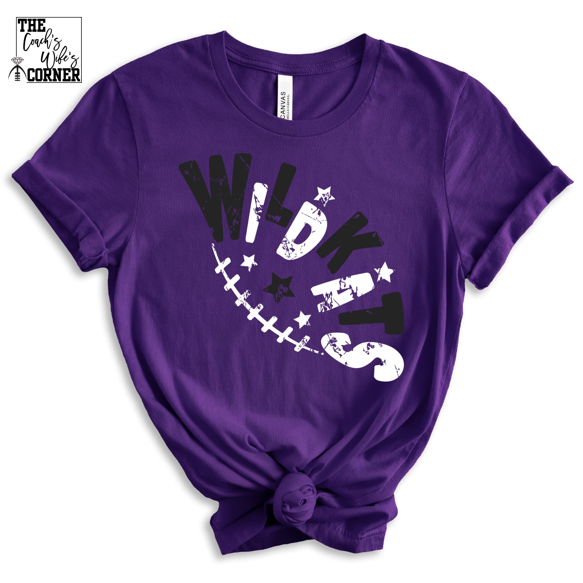 Willis Wildkats Football Black & White