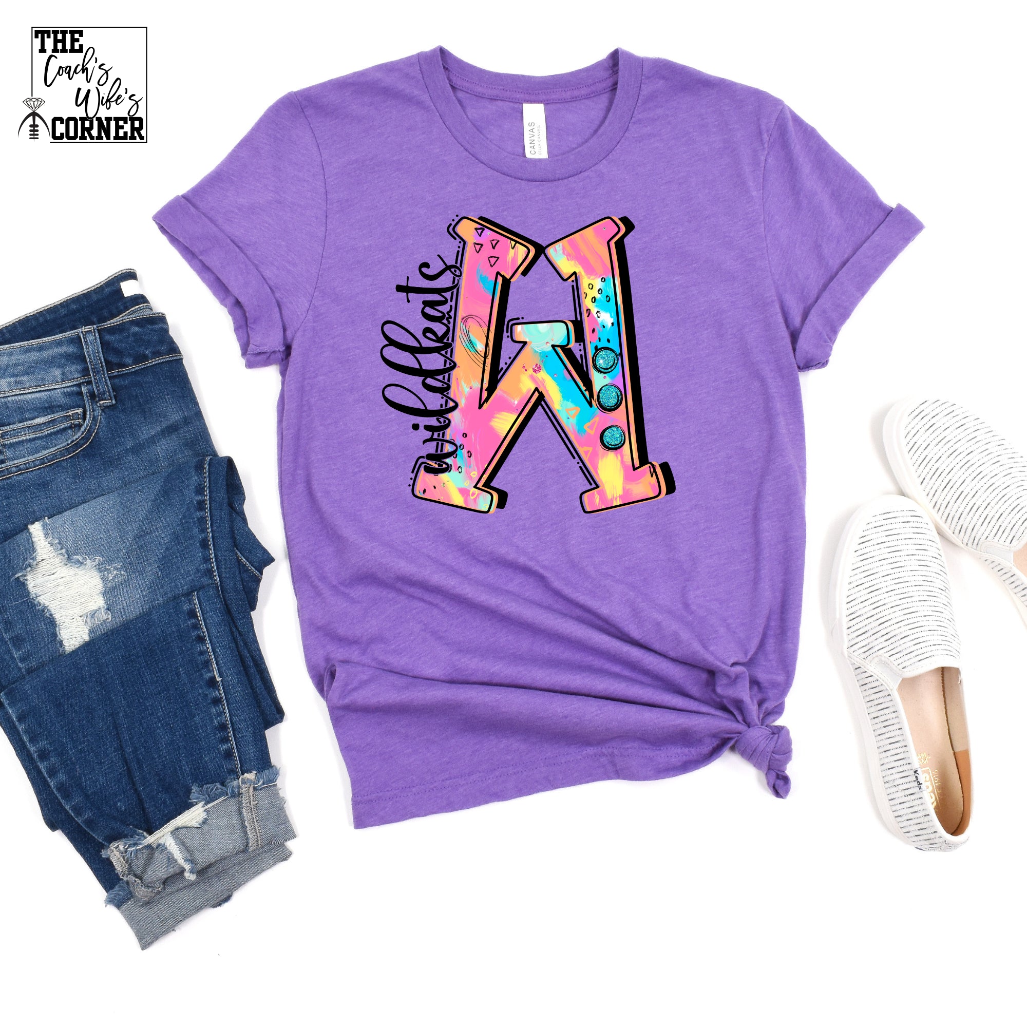 Willis Wildkats Tie Dye