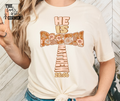 He Is Risen Cross