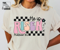 He Is Risen Checkered Bright