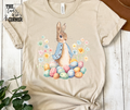 Easter Bunny Florals and Pastel Eggs