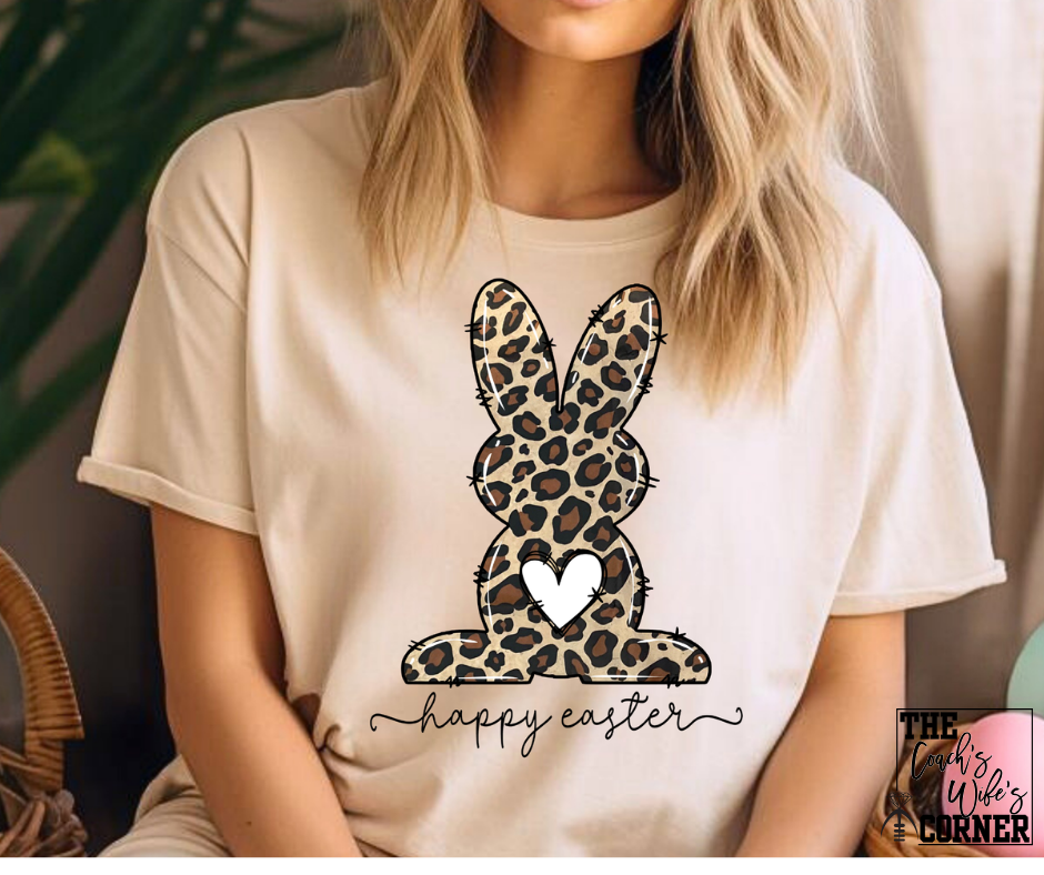 Leopard Bunny Heart